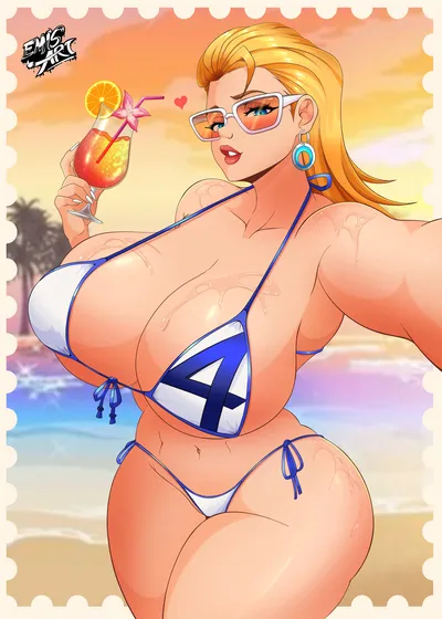 Invisible woman — artwork by emis art