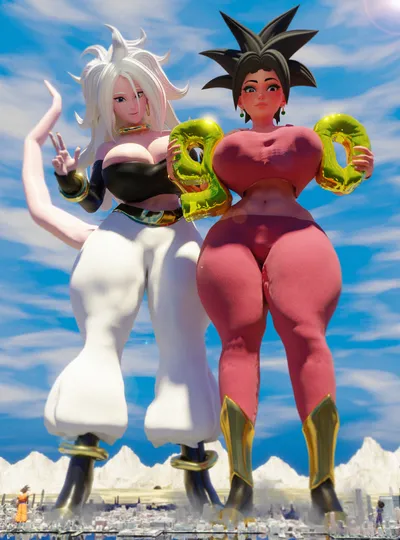 Android 21 — artwork by huckleberry8181