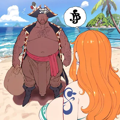 Nami (one piece) — artwork by chosen_hun