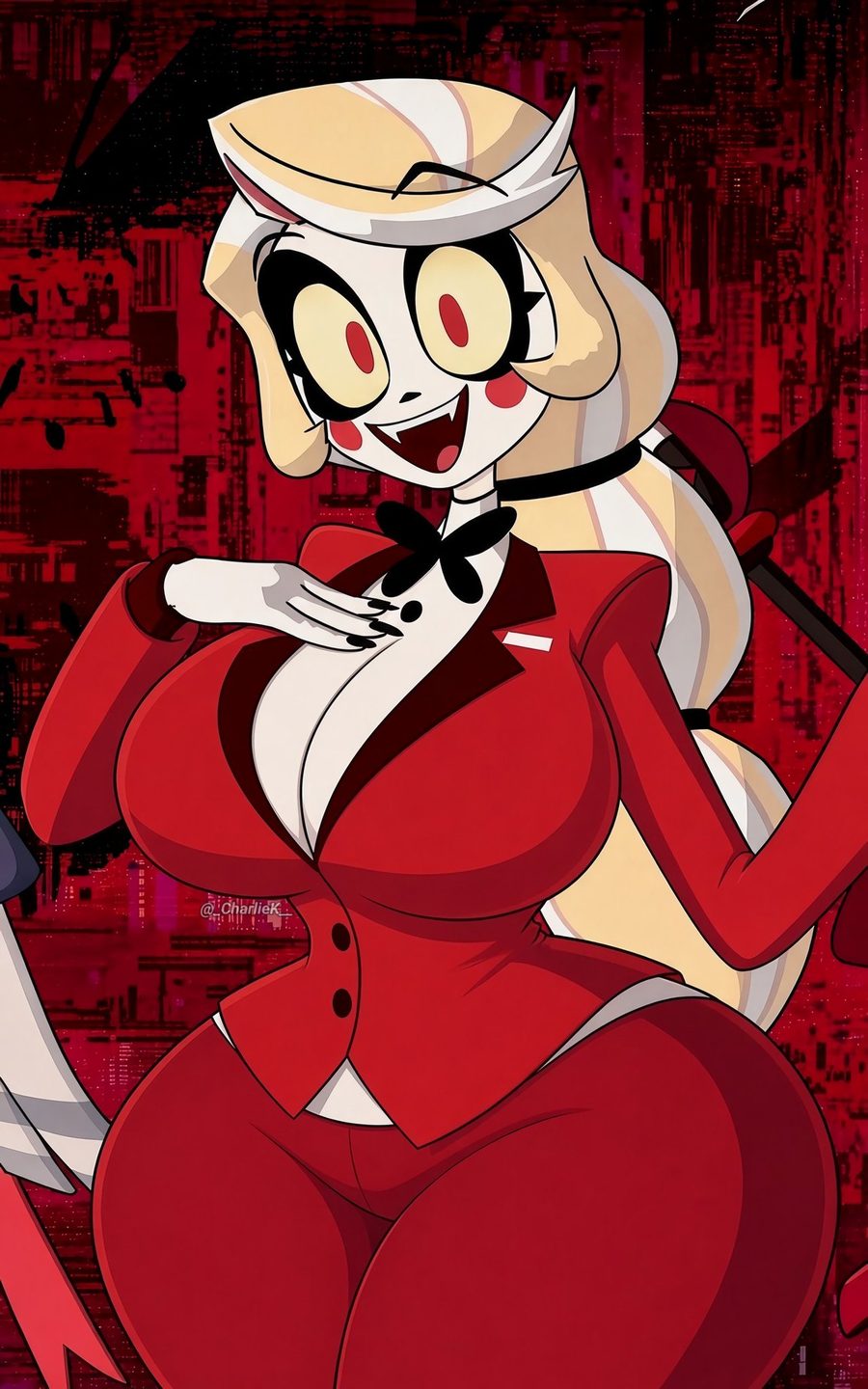 Charlie morningstar (hazbin hotel) — artwork by Torothecat