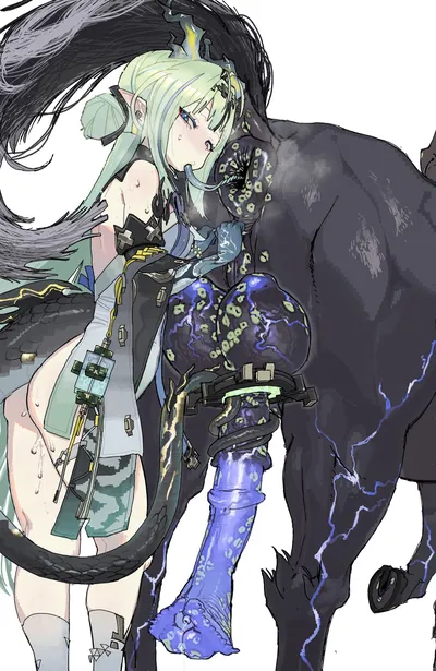 Si (arknights) - artwork by hitobashira (1746164306)