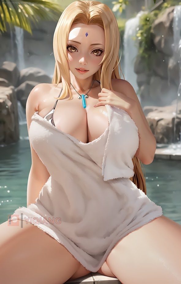 Tsunade — artwork by yiqiang