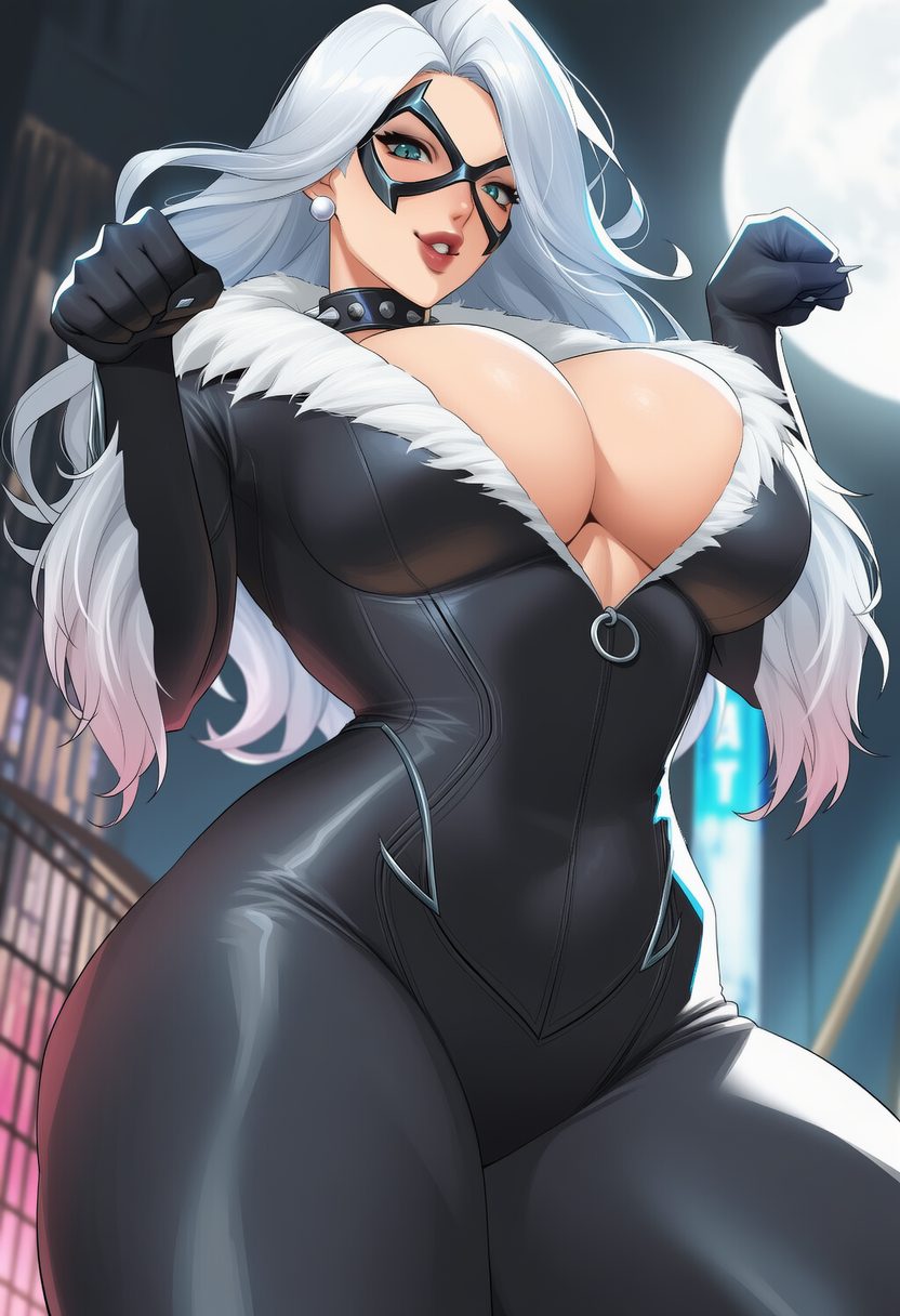 Black cat (marvel) — artwork by artist request