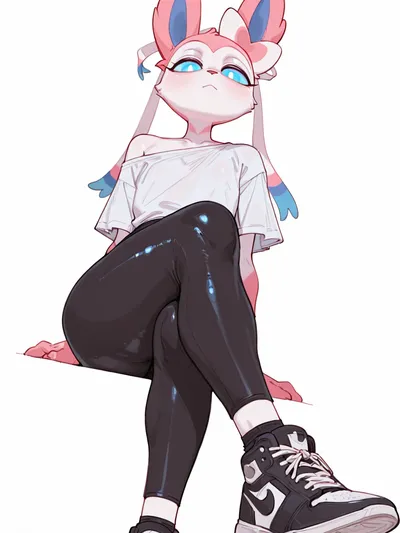 Sylveon - artwork by minutka
