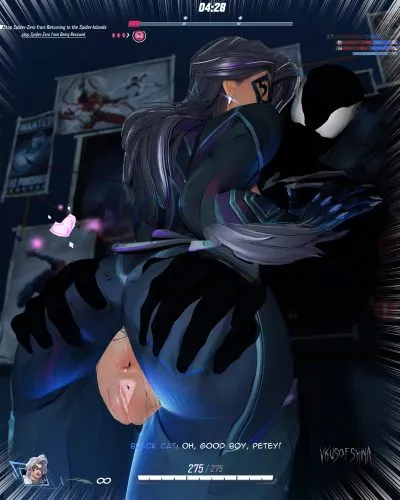 Black cat (marvel rivals) — artwork by vkusofshina