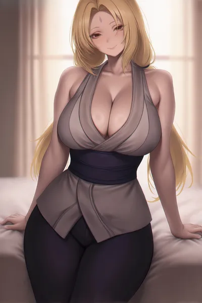 Tsunade — artwork by aiwaifuhub