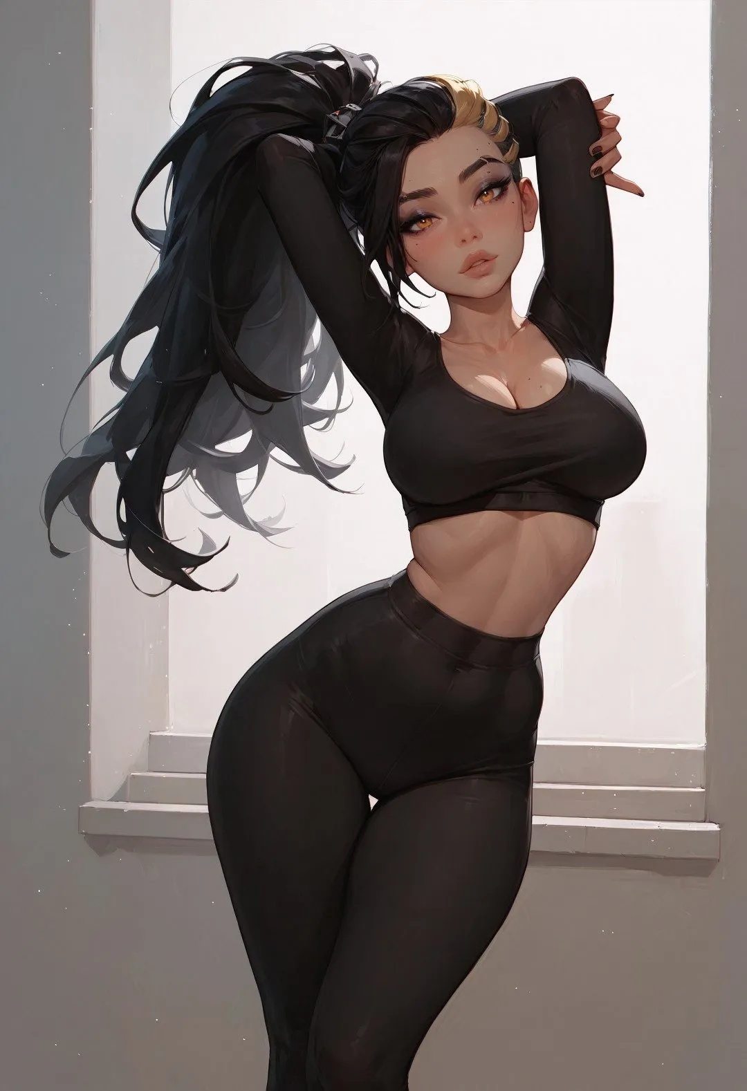 Akali — artwork by mobolusai