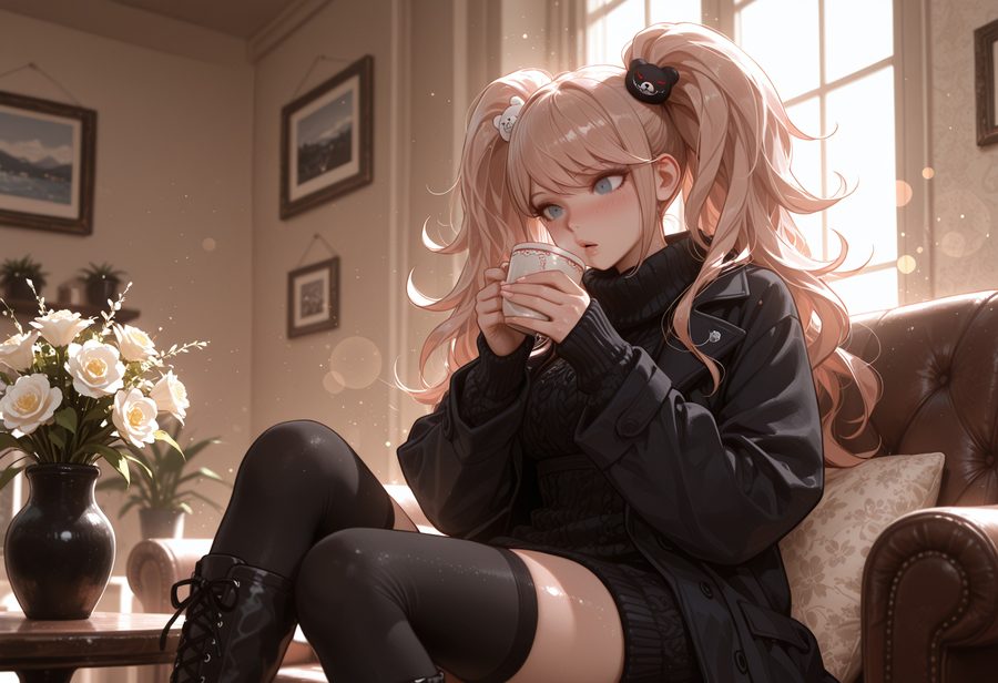 Enoshima junko — artwork by kermixx