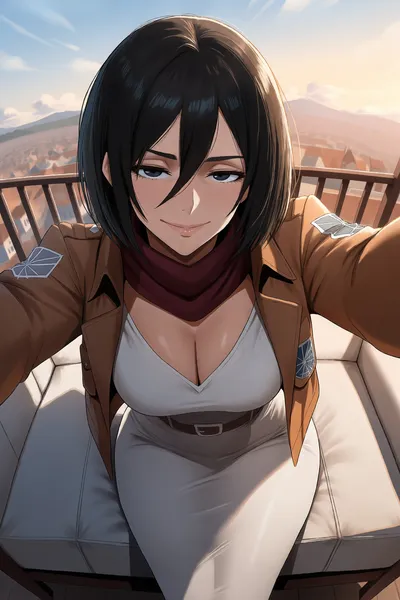 Mikasa ackerman — artwork by infinitewaifus