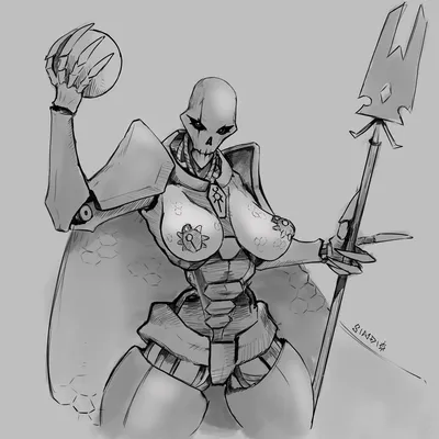 Necron - artwork by sindio