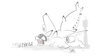 Aeromorph, airport - artwork by azserfy
