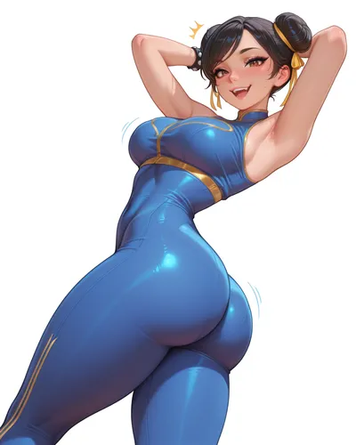 Chun-li — artwork by senpai pixels