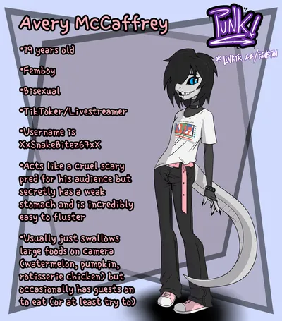Anthro, anthropomorphic — artwork by punk-tan