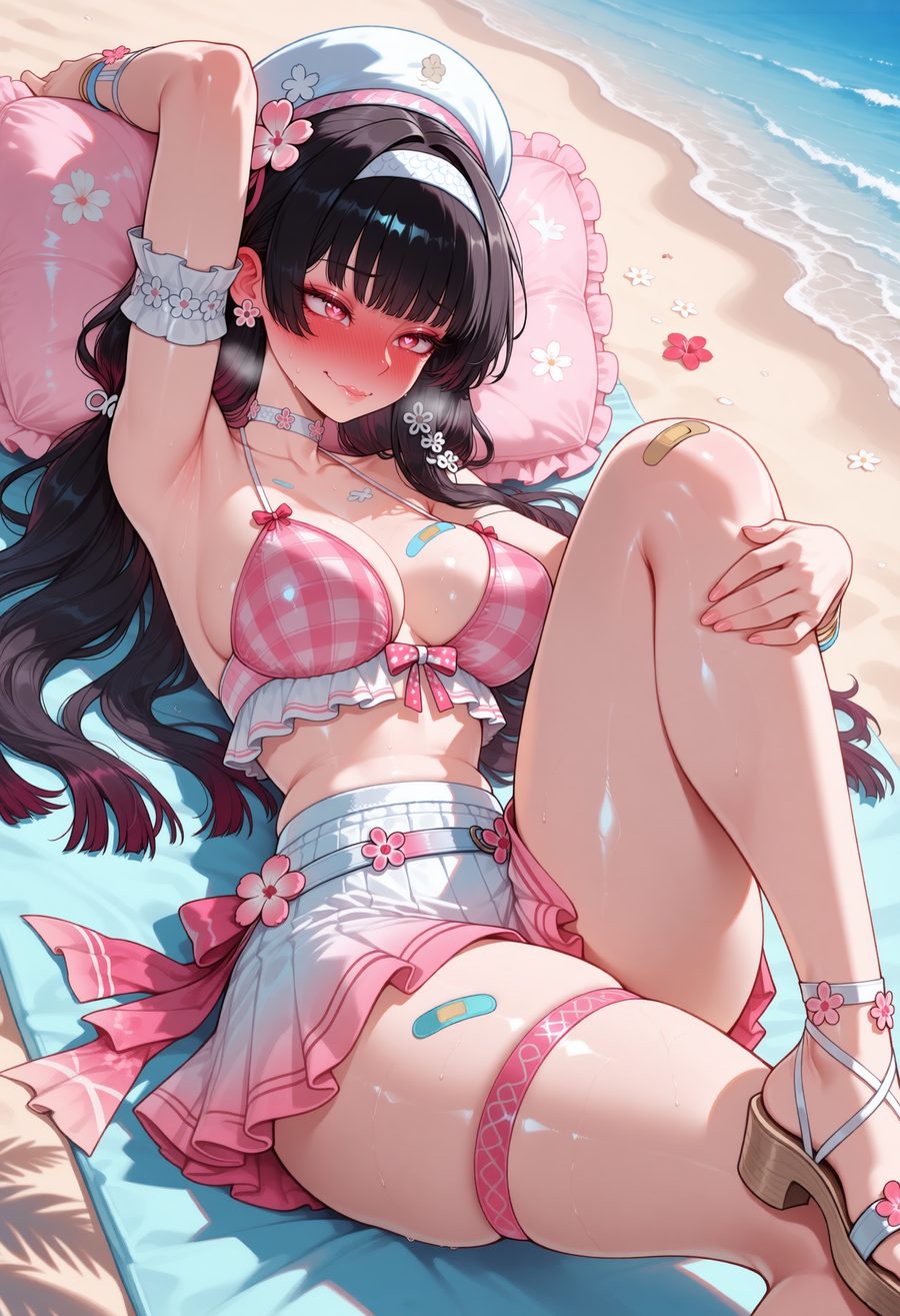 Chisa (peach parfait) (wuthering waves) - artwork by BlazeBeauty