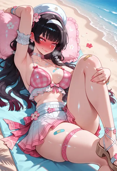 Chisa (peach parfait) (wuthering waves) - artwork by BlazeBeauty