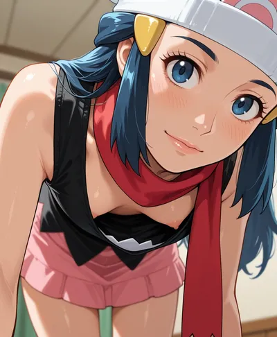 Dawn (pokemon) — artwork by vilerune