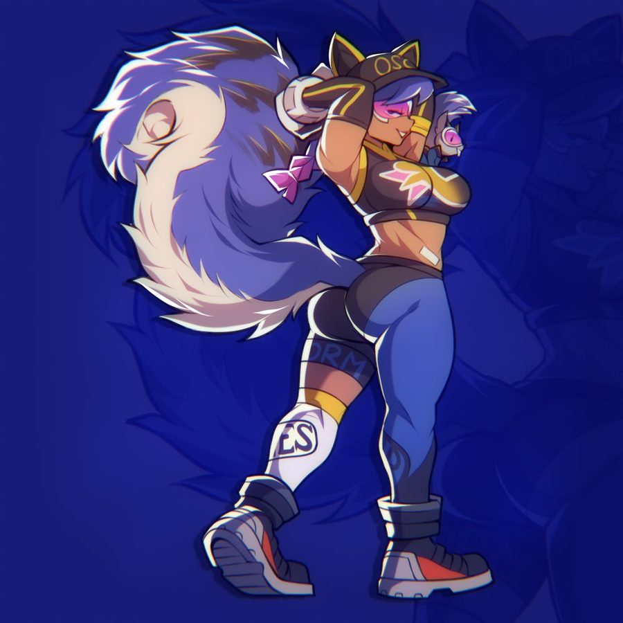 Squirrel girl (marvel rivals) - artwork by Dat1guyda1