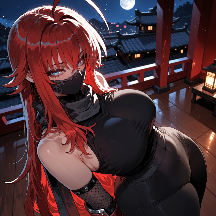 Rias gremory — artwork by solarisai