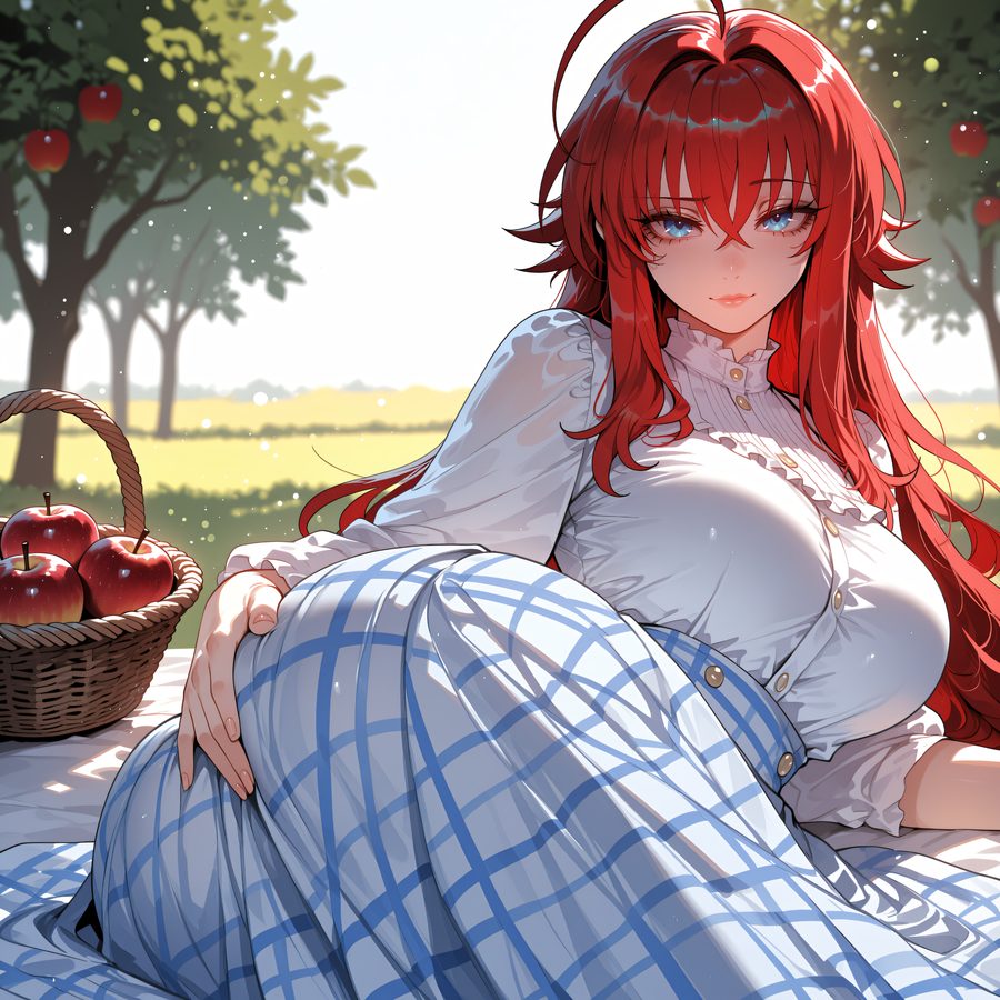 Rias gremory — artwork by solarisai