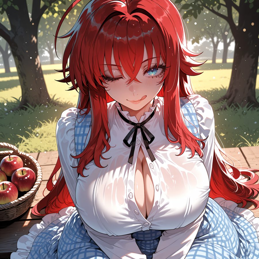 Rias gremory — artwork by solarisai