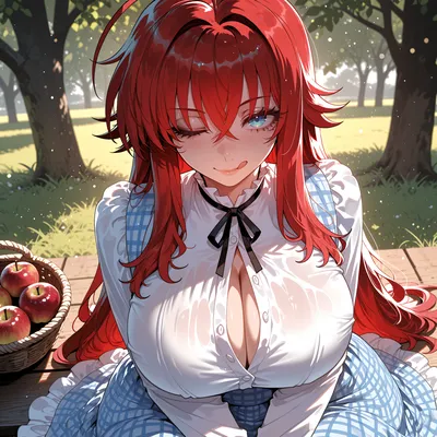 Rias gremory — artwork by solarisai