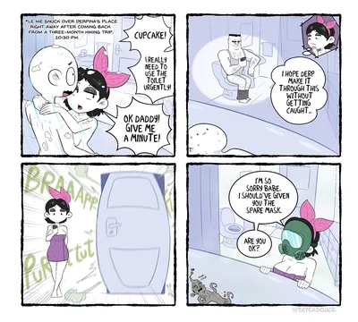 Artist self-insert — artwork by taterdouce