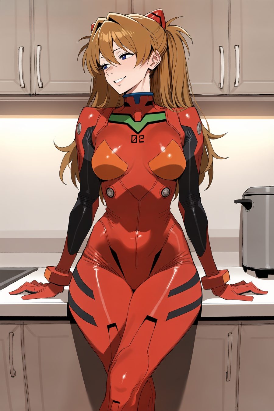 Asuka langley sohryu — artwork by ecchigallery