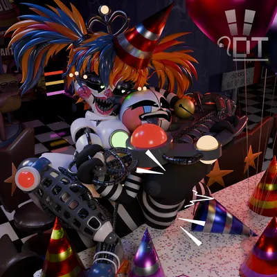 Circus baby - artwork by cosmic trance