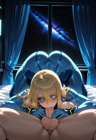 Samus aran — artwork by miyuai