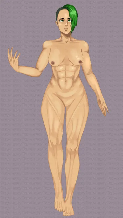 Original character — artwork by treachery