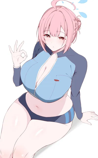 Kokoro (blue archive) — artwork by uminekoin kujira