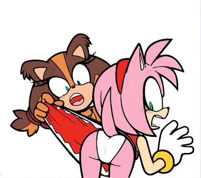 Amy rose — artwork by mlstpn