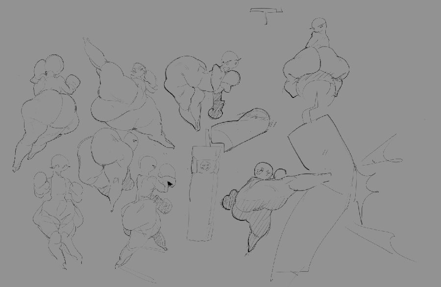 Anus hint, boxing gloves — artwork by cowhour