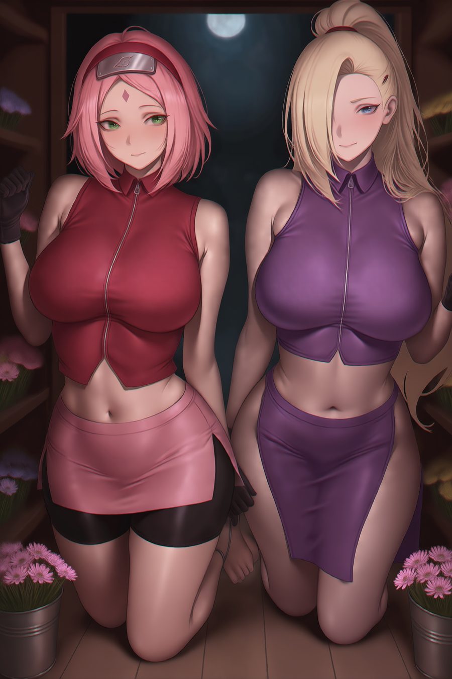 Ino yamanaka — artwork by aiwaifuhub