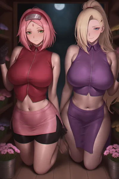 Ino yamanaka — artwork by aiwaifuhub