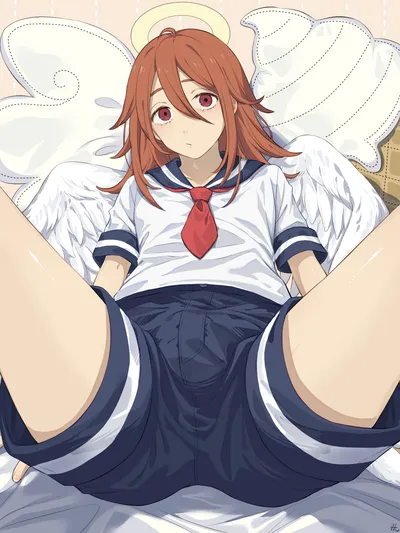 Angel devil (chainsaw man) — artwork by min (myna8247)