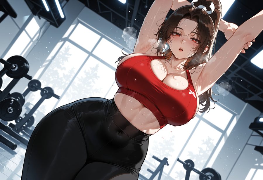 Mai shiranui — artwork by miyuai