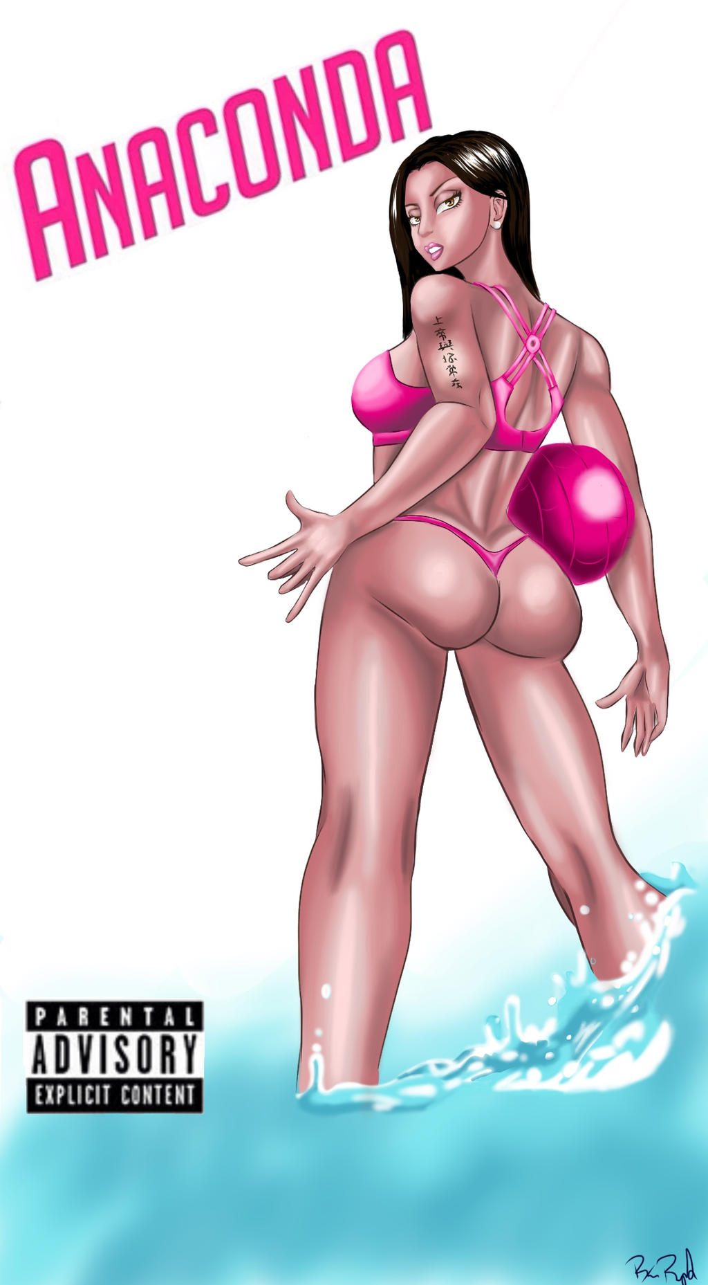 Nicki minaj — artwork by dustshoot