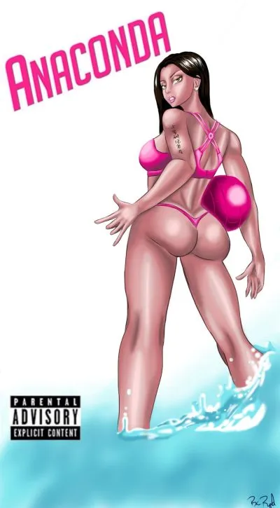 Nicki minaj — artwork by dustshoot