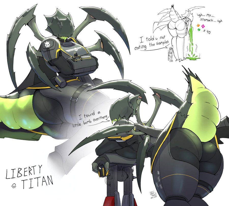 Bile titan - artwork by arzyparzy