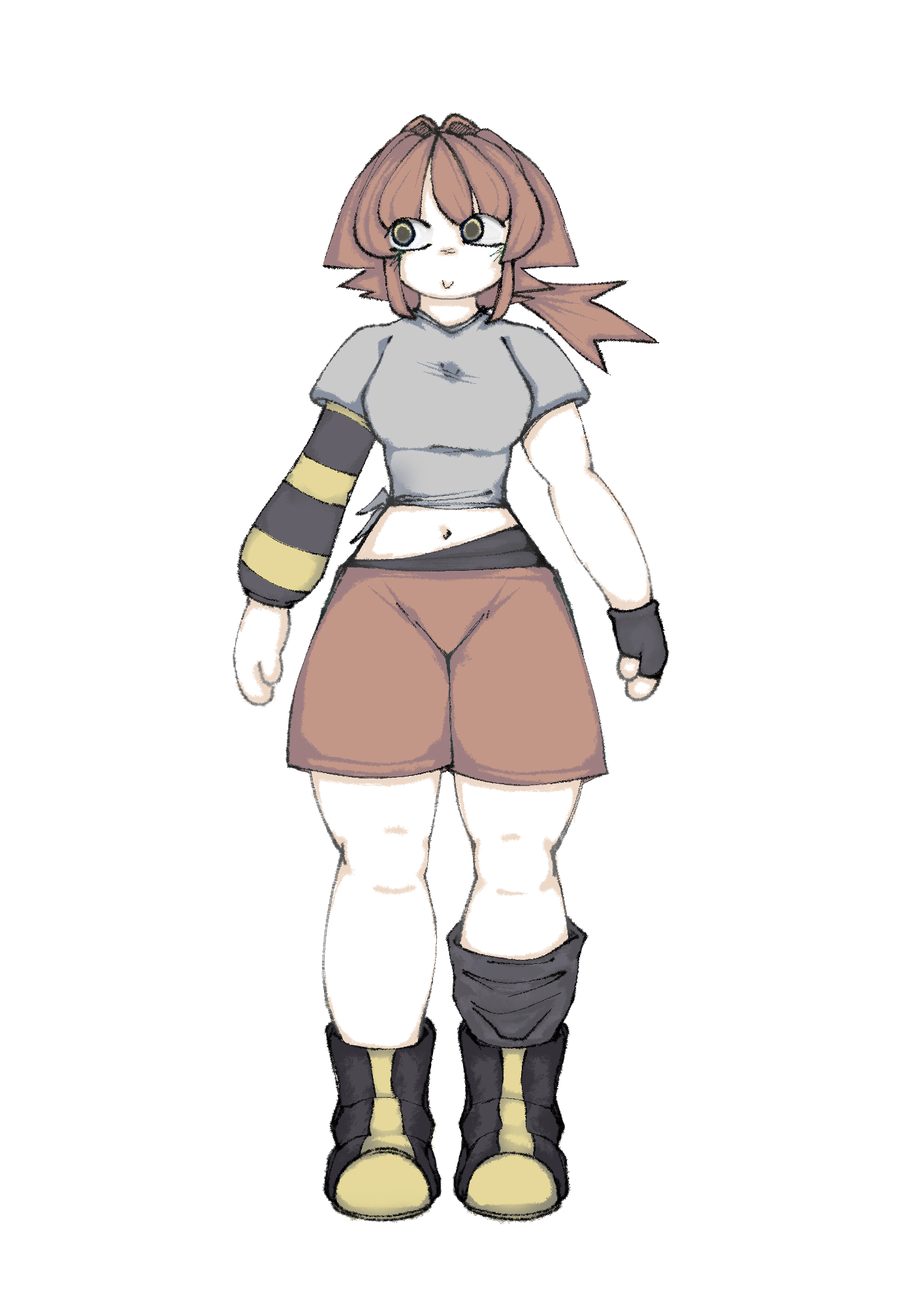 Original character - artwork by Qtieluvr12