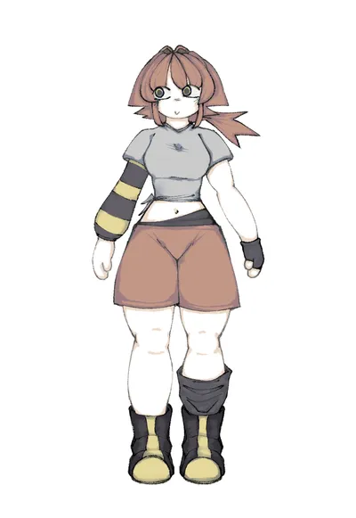 Original character - artwork by Qtieluvr12