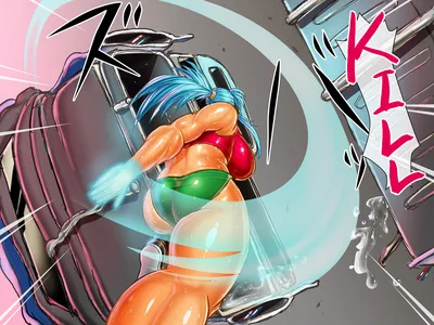 Leona heidern - artwork by circle max