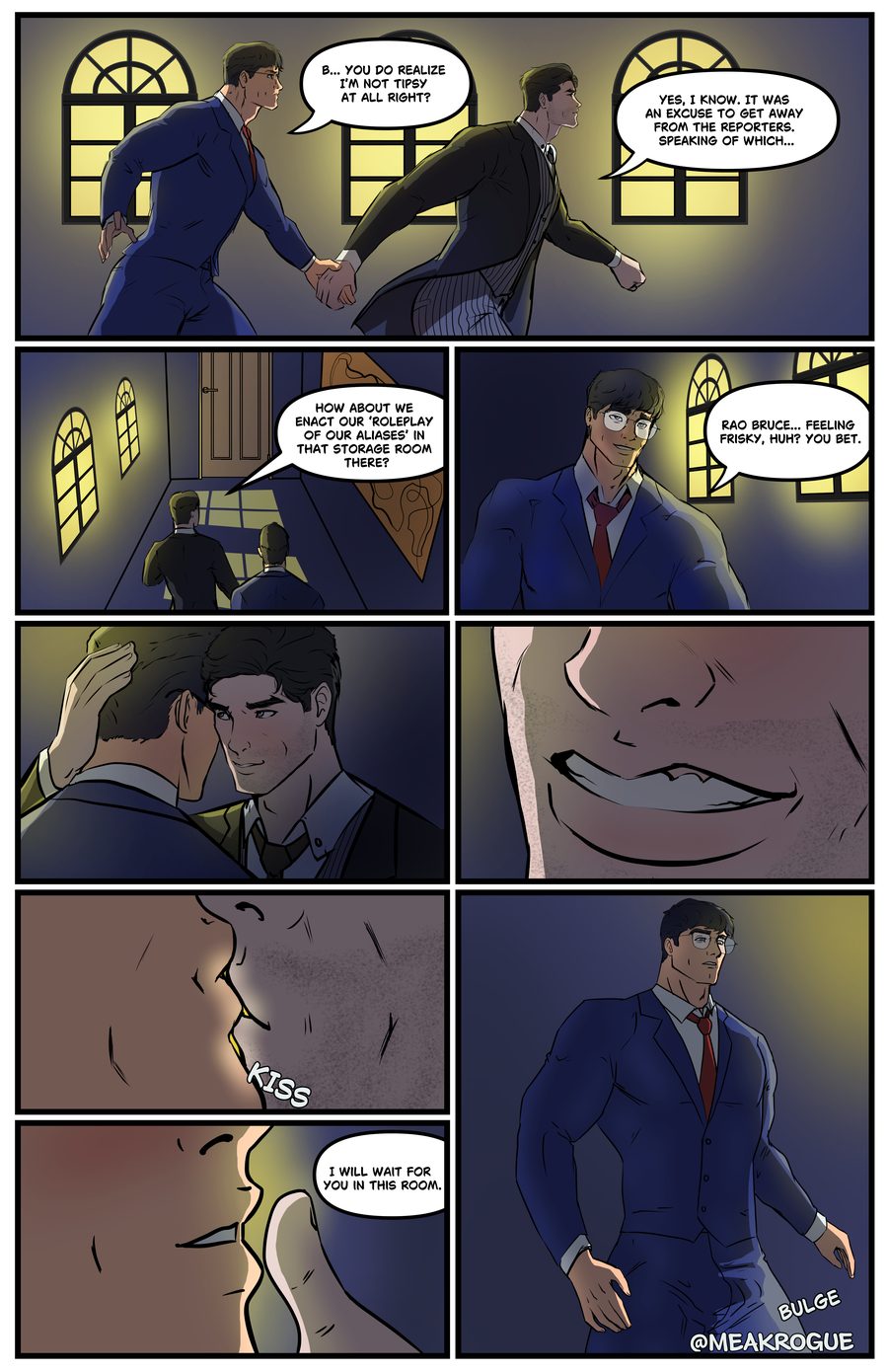 Batman - artwork by meakrogue