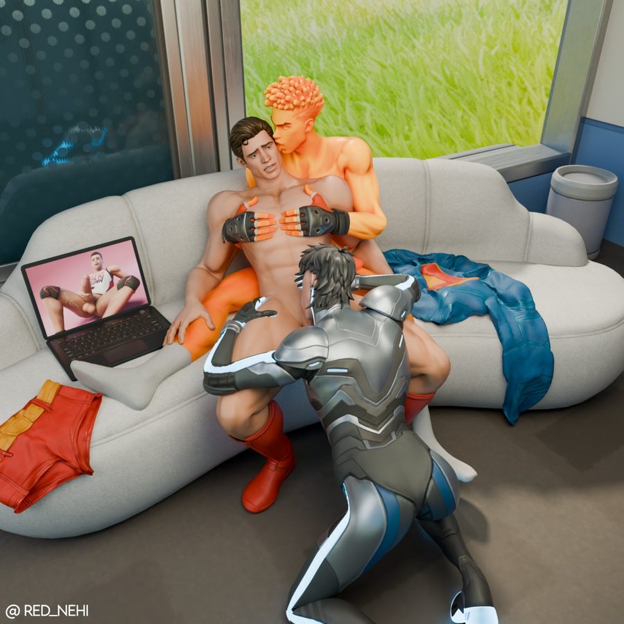 Afterburn (fortnite) - artwork by red nehi