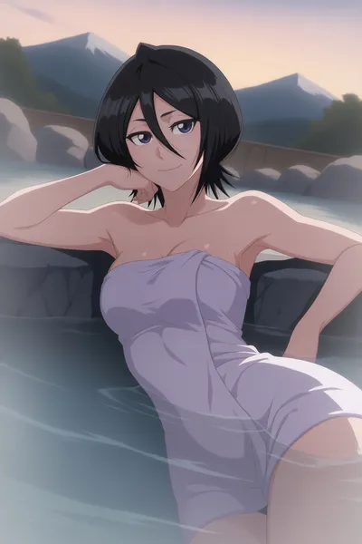 Kuchiki rukia — artwork by lewdtopia