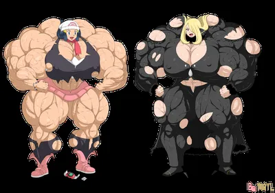 Cynthia (pokemon) - artwork by matl