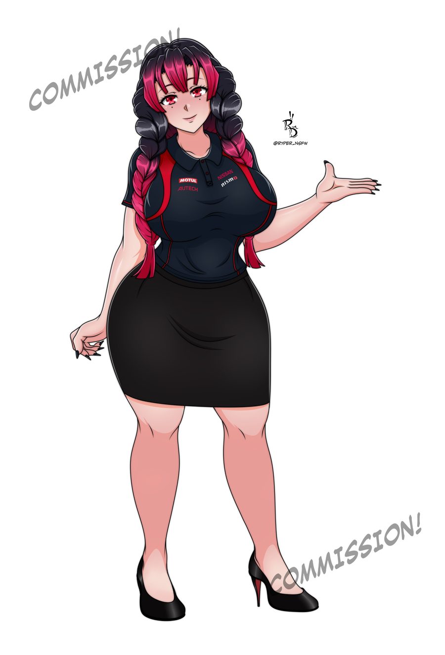 Original character - artwork by ryper