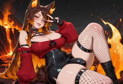 Sinder (vtuber) — artwork by futarush