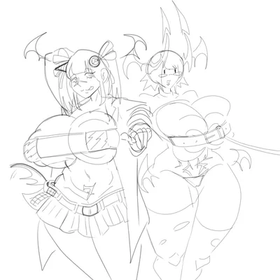 2girls, belt — artwork by daybreaker ktc7